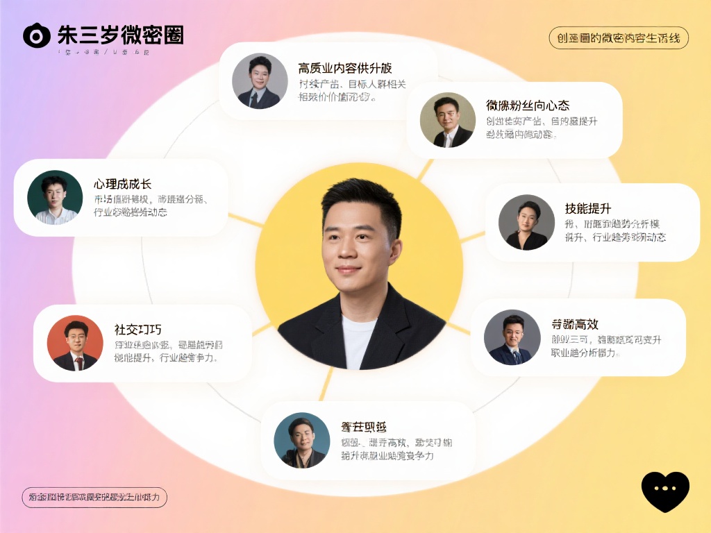 高质量内容供给
内容是微密圈的生命线。